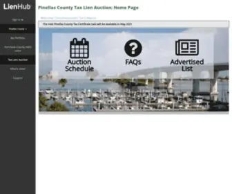 Bidpinellas.com(Pinellas County Tax Lien Auction) Screenshot
