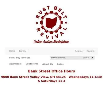 Bidrustbelt.com(Rust Belt Revival Online Auctions) Screenshot