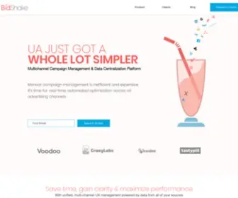 Bidshake.com(Mobile Marketing Automation Platform) Screenshot