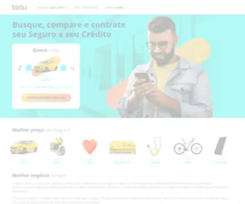 Bidu.com.br(Bidu Corretora de Seguros) Screenshot