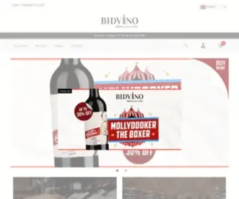 Bidvino.com(Buy Wine Online & Weekly Auction) Screenshot