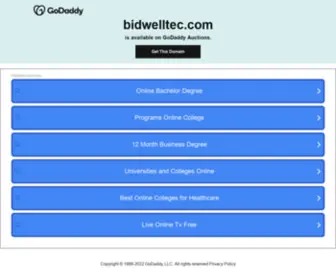 Bidwelltec.com(Bidwell Technologies) Screenshot