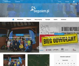 Biegusiem.pl(biegusiem) Screenshot