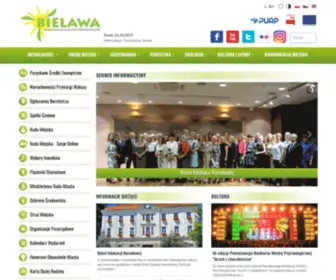 Bielawa.pl(Modelowe Miasto Ekologiczne) Screenshot