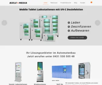 Biele-Media.de(Hersteller und Anbieter für Selbstbedienungs) Screenshot