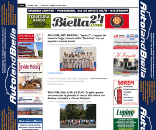 Biella24.com(Biella 24) Screenshot