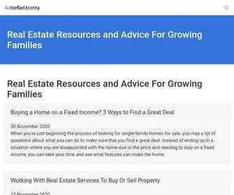 Bielladacosta.com(Real Estate Resources and Advice For Growing Families) Screenshot