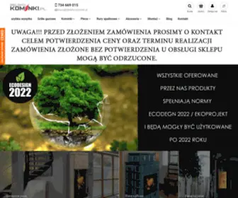 Bielsko-Kominki.pl(Sklep internetowy kominki) Screenshot