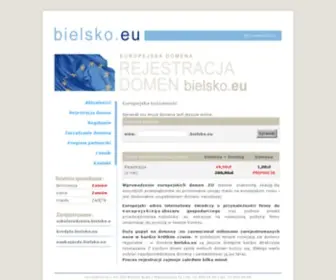 Bielsko.eu(Rejestracja domen) Screenshot