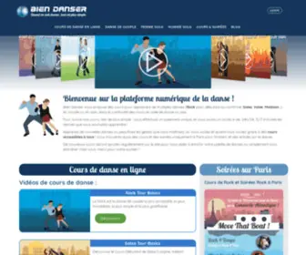 Bien-Danser.com(E-learning) Screenshot