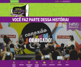 Bienaldolivrominas.com.br(Bienal do Livro de Minas) Screenshot