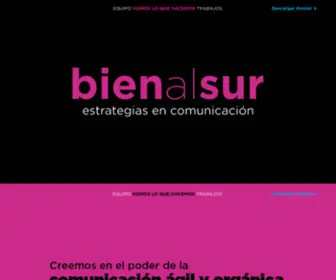 Bienalsur360.com(Bienalsur) Screenshot