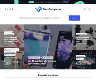 Biencomparer.net(Comparez les prix pour faciliter vos achats) Screenshot