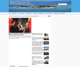 Biendong.net(Tình hình Biển Đông mới nhất trong ngày) Screenshot