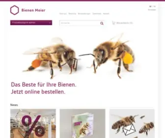 Bienen-Meier.ch(Bienen Meier AG) Screenshot