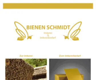 Bienen-SChmidt.com(Herzlich willkommen) Screenshot