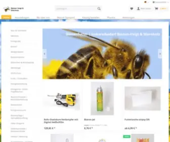Bienen-Voigt.de(Imkereibedarf Bienen) Screenshot