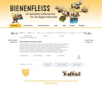 Bienenfleiss-Getraenke.de(Bienenfleiss Getränke) Screenshot