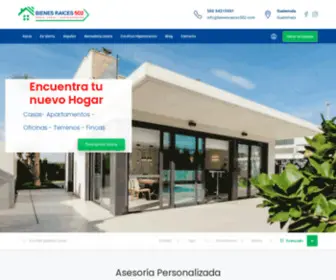 Bienesraices502.com(Venta y alquiler de bienes inmuebles en Guatemala) Screenshot