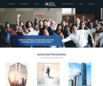 Bienesraicess.com(Sociedad Peruana de Bienes Raíces) Screenshot