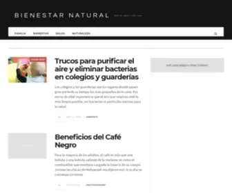 Bienestar-Natural.es(Bienestar natural) Screenshot