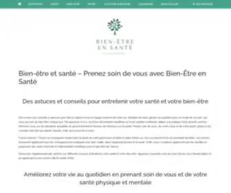 Bienetreensante.fr(Découvrez Bien) Screenshot