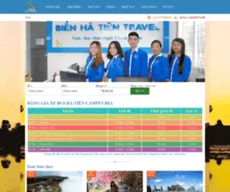 Bienhatientravel.com(Tour, Bus, Xe du lịch Campuchia-Hà Tiên-Phú Quốc ®Biển Hà Tiên Travel) Screenshot