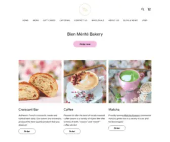 Bienmeritebakery.com(Bien Mérité) Screenshot