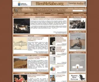 Bienmesabe.org(Revista Digital de Cultura Popular Canaria) Screenshot