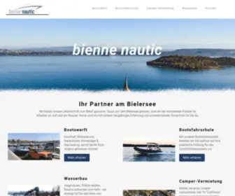 Bienne-Nautic.ch(Bienne Nautic) Screenshot