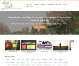 Biennourrirsafoi.com(Bien nourrir sa foi) Screenshot