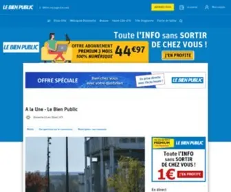 Bienpublic.com(Actualité) Screenshot