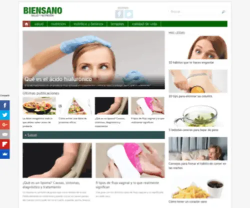 Biensano.com(Biensano) Screenshot