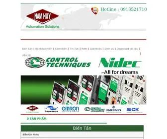 Bientannamhuy.com(Biến tần) Screenshot