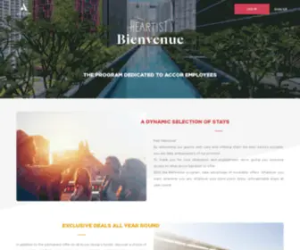 Bienvenue-Accor.com(Bienvenue Accor) Screenshot