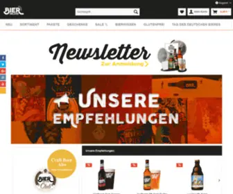 Bier-Deluxe.de(Dein Craft Beer Onlineshop) Screenshot