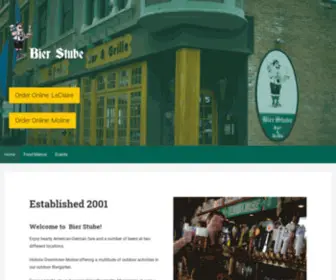 Bier-Stube.com(We know our German beer & sausages) Screenshot