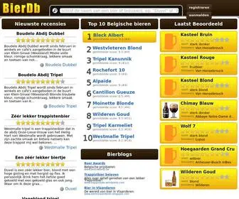 Bierdb.be(Belgische Bierdatabank) Screenshot