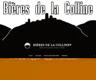 Bieresdelacolline.fr(Bières de la Colline®) Screenshot