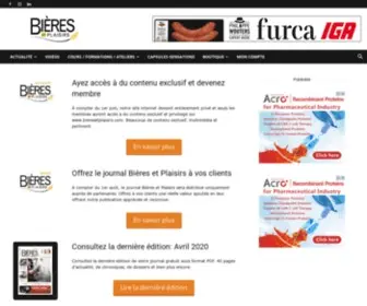 Bieresetplaisirs.com(Actualités) Screenshot