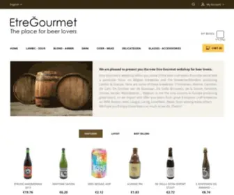 Bieresgourmet.be(Etre Gourmet) Screenshot