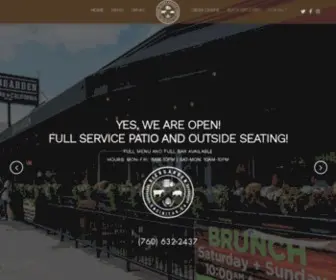 Biergardenencinitas.com(Encinitas Bar and Restaurant) Screenshot