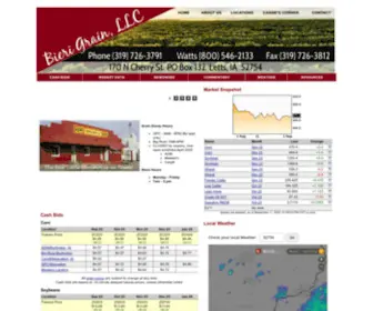 Bierigrain.com(Bieri Grain) Screenshot
