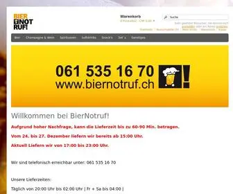 Biernotruf.ch(Biernotruf) Screenshot