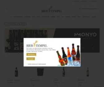 Biertempel.at(Biere, Cider, Spirituosen & mehr) Screenshot