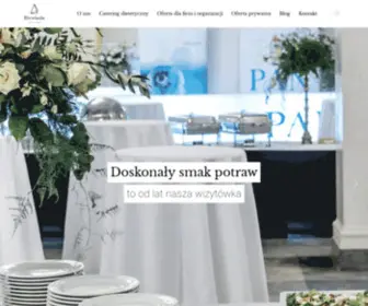 Biesiada.biz.pl(Catering Poznań) Screenshot