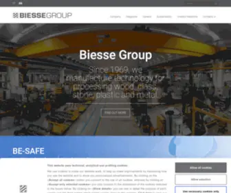 Biessegroup.com(Biesse website) Screenshot