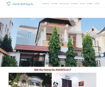 Bietthuaqua.com(Biệt thự Vũng Tàu AQUA cho thuê ngày) Screenshot