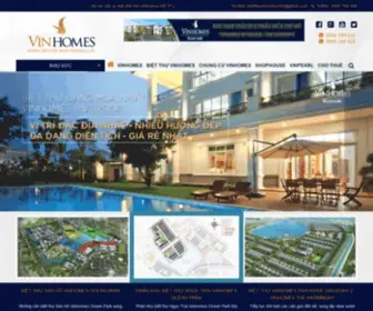 Bietthuvinhomes365.com(Biệt thự Vinhomes) Screenshot