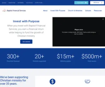 Bif.com.au(Baptist Financial Services) Screenshot